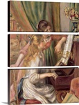 Young Girls at the Piano, 1892 (oil on canvas)