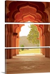 Arches of Lotus Temple, Hampi, Karnataka, India.