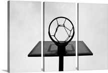 Basketball hoop.