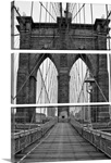 The Brooklyn Bridge in New York City.