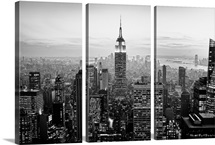 View of New York city.