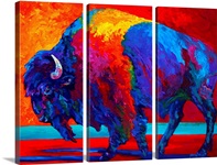 Abstract Bison