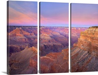 Grand Canyon as seen from Mohave Point at sunset Grand Canyon National Park Arizona