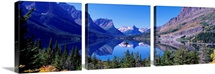 St Mary Lake Glacier National Park MT