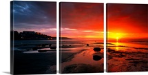 Sunset Saltburn N England