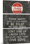 Be Silly Family Rules