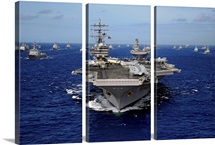 Aircraft carrier USS Ronald Reagan