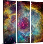 Rosette nebula NGC 2244 in Monoceros