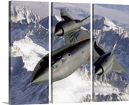 SR71B Blackbird in flight
