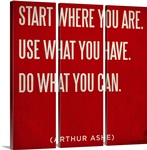 Start where you are