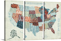 USA Modern Blue
