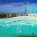 Aqua Wall Art Canvas Art Prints | Aqua Wall Art Panoramic Photos