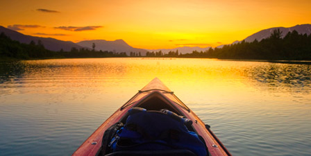 Kayaking and Canoeing Canvas Art Prints | Kayaking and Canoeing ...