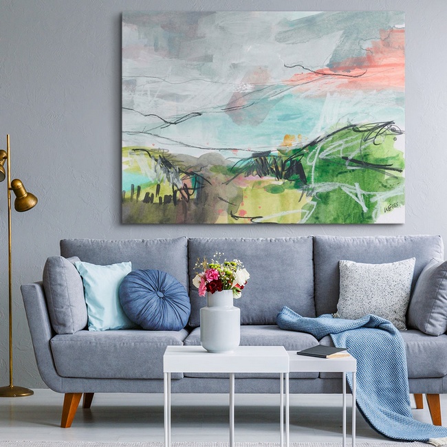 Colorful Landscape Art for the Living Room