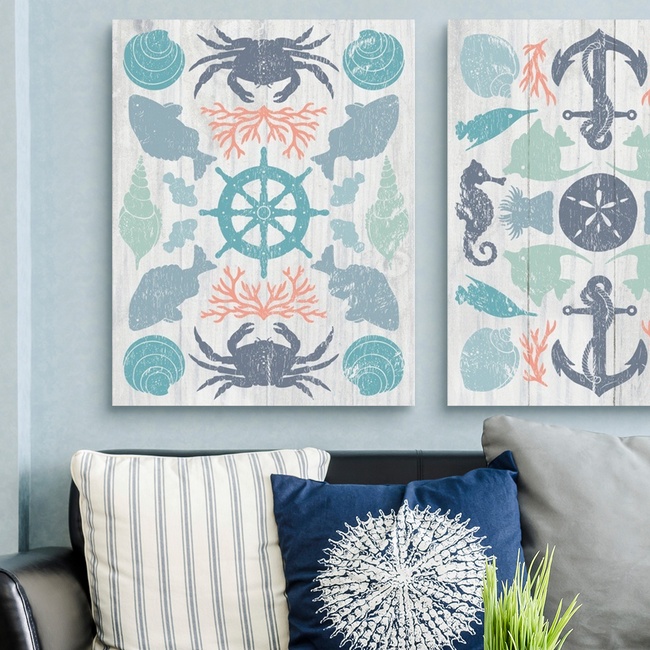 Coastal Illustrations for Your Living Room