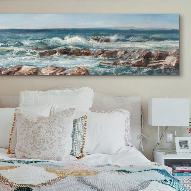 Panoramic Coastal Bedroom Décor