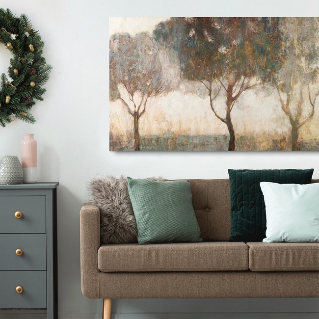 Modern Landscape Print in the Living Room