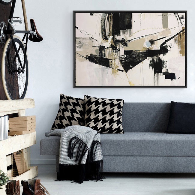 Modern Abstract Wall Art for the Contemporary Living Room