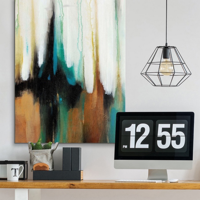 Modern Office Décor with Contemporary Abstract Art