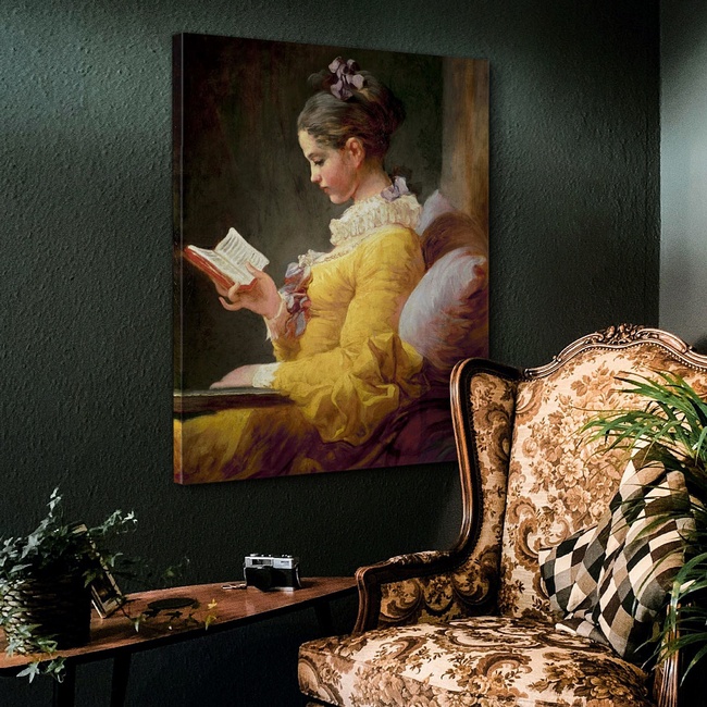 Traditional Portrait Painting for Living Room Décor