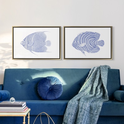 Wanderlust Gallery Wall  5 Piece Art Set - MK Envision Galleries