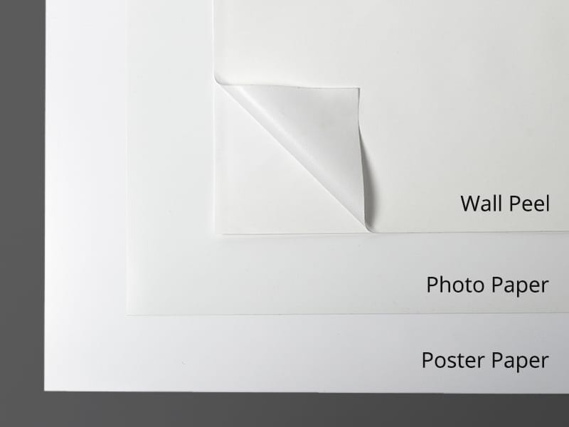 All rolled print art paper options