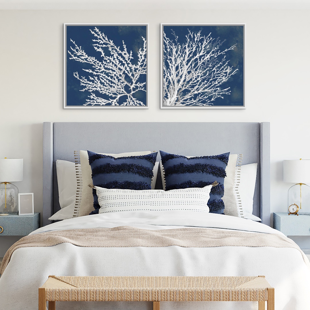 Blue Coral Beauties | Great Big Canvas