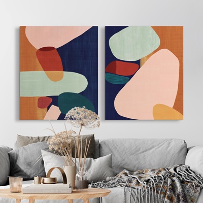 Wanderlust Gallery Wall  5 Piece Art Set - MK Envision Galleries