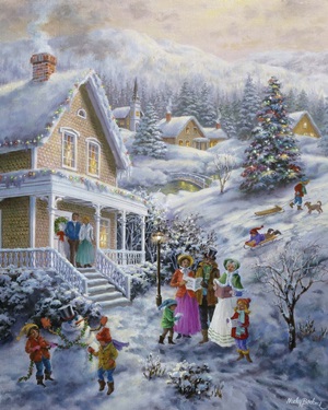 Carolers by Nicky Boehme