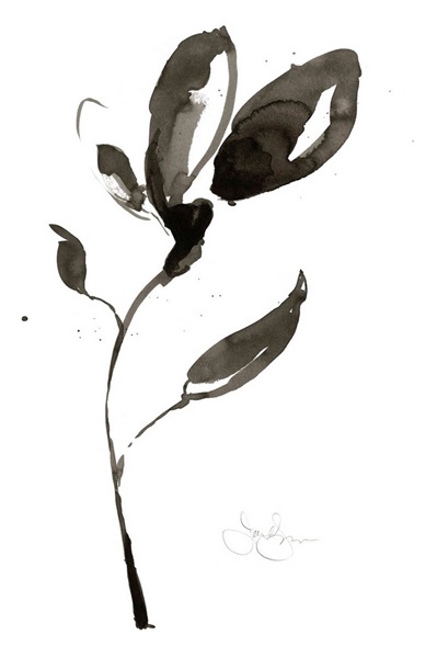 Solitary Sumi-e  I