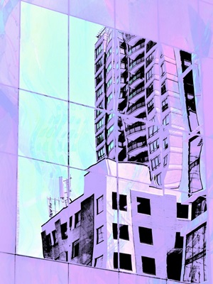 Urban Pastels I by Eva Bane