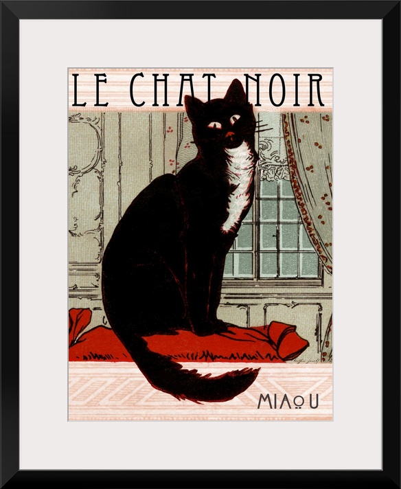 Le Chat Noir - Vintage Advertisement