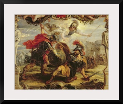 Achilles Defeating Hector, 1630 32