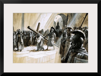 Christ carrying the cross