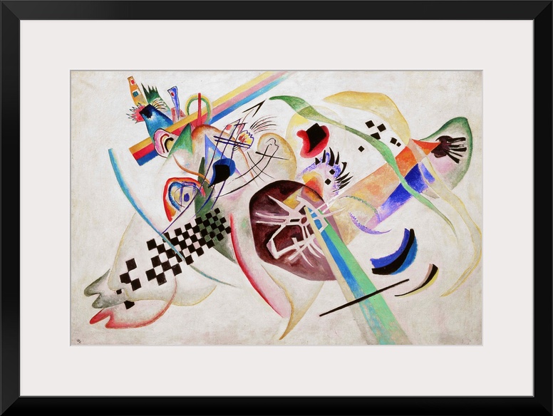 Composition No. 224, 1920 (originally oil on canvas) by Kandinsky, Wassily (1866-1944)