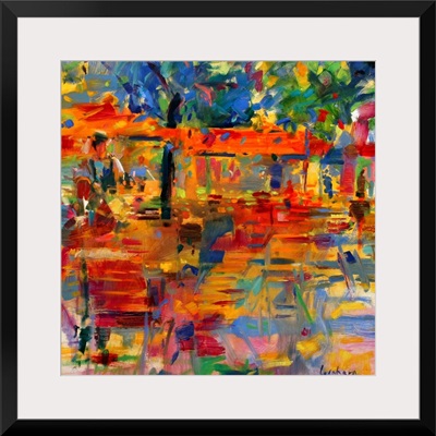 Falling Leaves, Paris