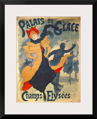 Poster advertising the Palais de Glace on the Champs Elysees