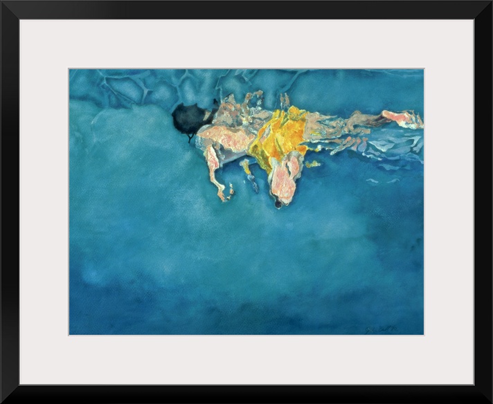 Swimmer in Yellow, 1990