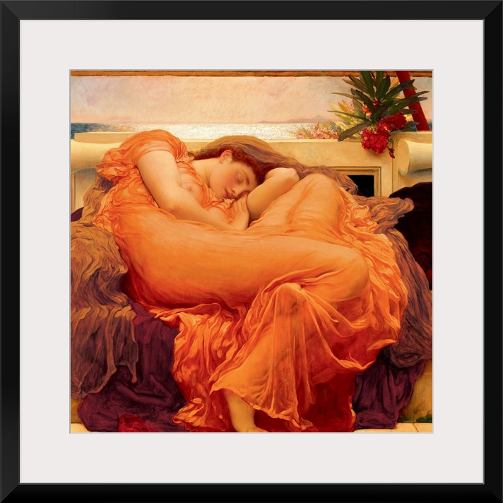 Flaming June (1895) by Frederic Leighton.