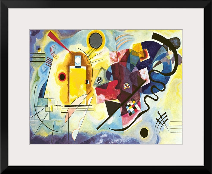 Yellow-Red-Blue, 1925 by Wassily Kandinsky