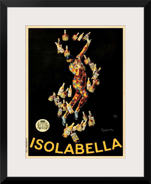 Vintage advertisement of Isolabella (1910) by Leonetto Cappiello.