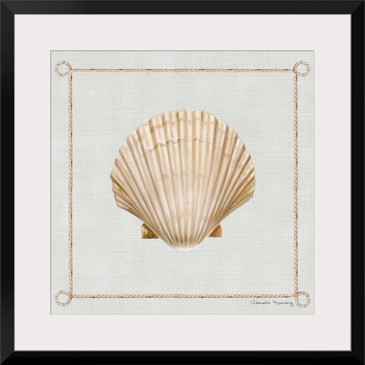 This classic nautical motif adds the perfect nautical accent to any room