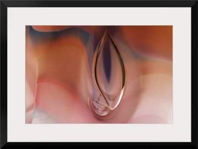 Frozen Bubbles In Glass