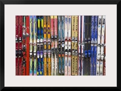 Washington, Glacier, Ski Fence, at the Glacier Ski Shop