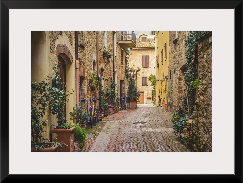 Pienza, a very beautiful place on earth, one of the wonders of the world inscribed by UNESCO.