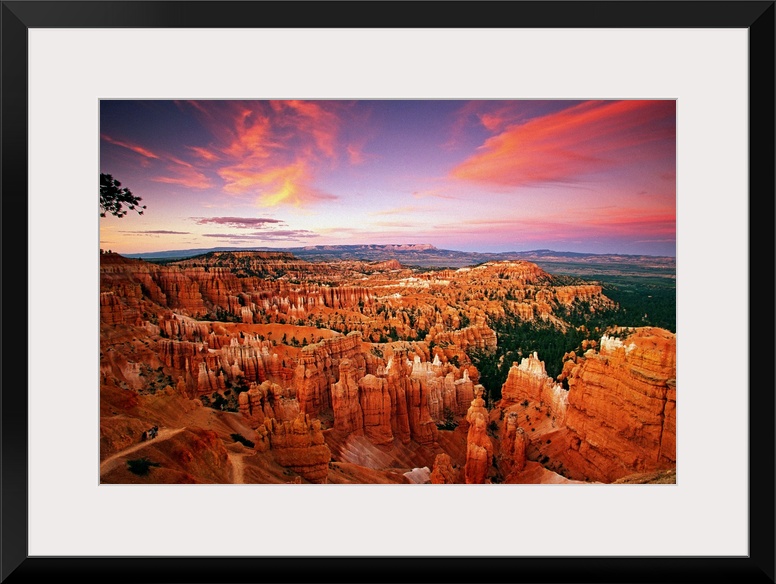 United States, USA, Utah, Bryce Canyon National Park, Scenic road N 12