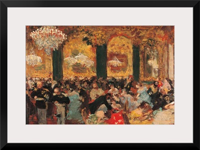 Dinner at the Ball, by Edgar Degas, 1879. Musee d'Orsay, Paris, France