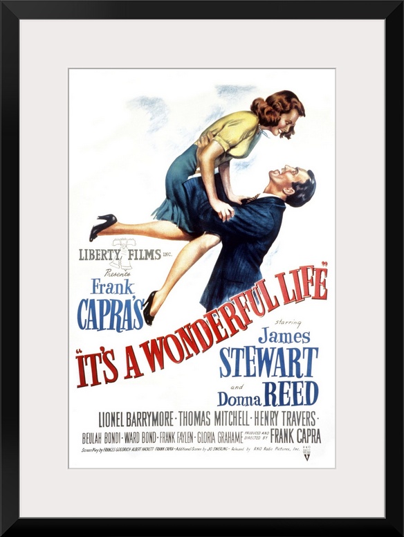 It's a Wonderful Life - Vintage Movie Poster