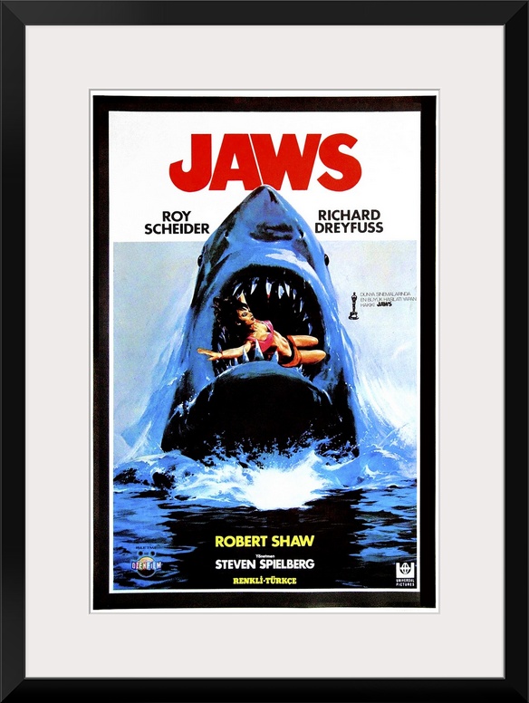 Jaws, Turkish Poster Art, 1975.