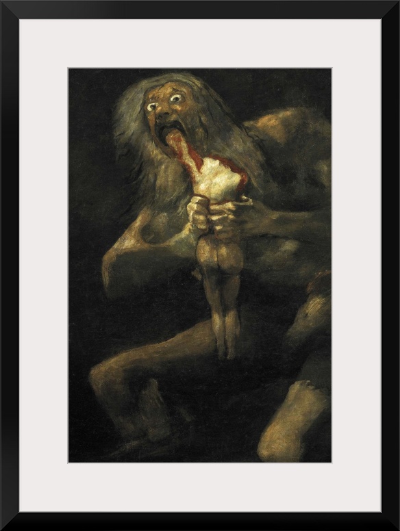 Saturn Devouring One of his Children